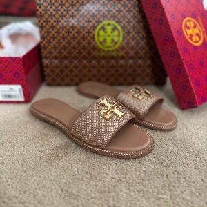 Tory Burch Royal Suede Everly Slide
